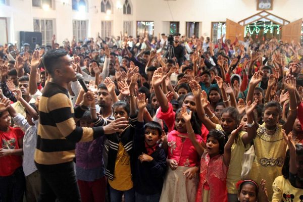 Young Children accepting Jesus Christ as their Lord and Savior
